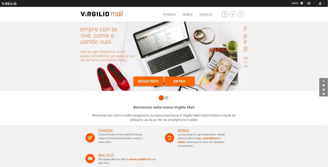 SCARICA ALLEGATI VIRGILIO MAIL