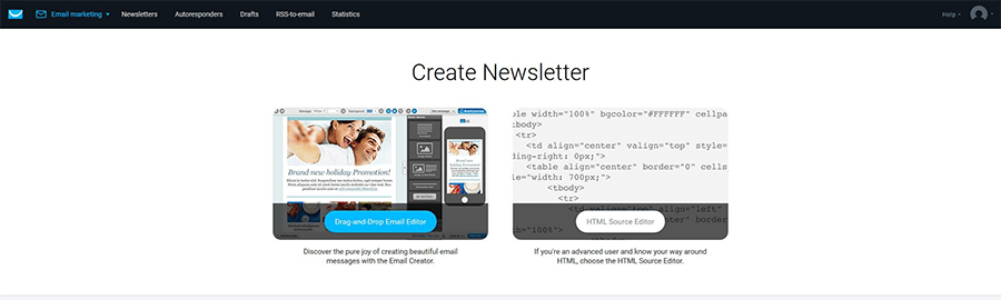 Creare newsletter con GetResponse