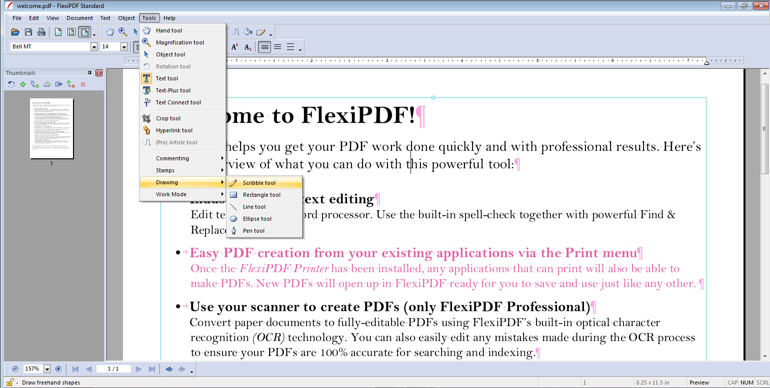 La scelta degli strumenti di FlexiPDF
