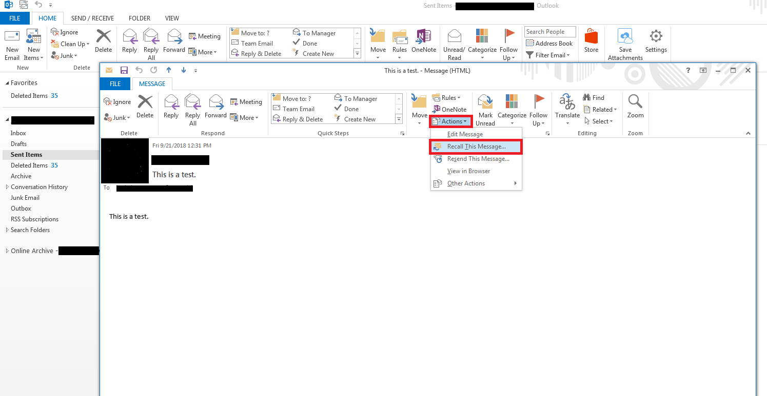 Можно ли удалить электронное письмо у получателя. Аутлук реколл. Outlook отозвать. Recall письмо в аутлук. Удалить отправленное письмо Outlook.