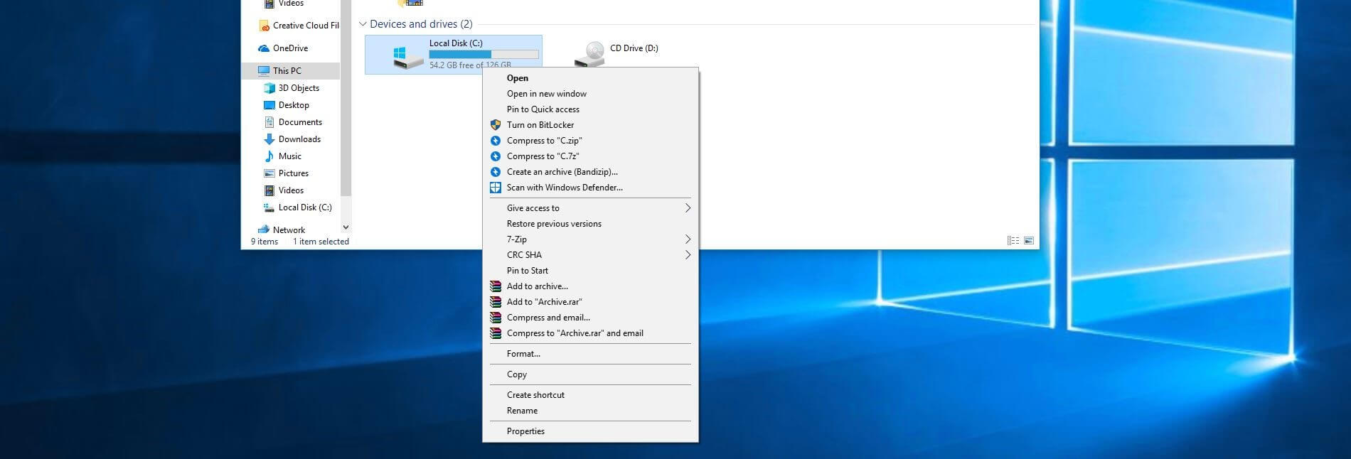 Panoramica su dispositivi e unità in Windows 10