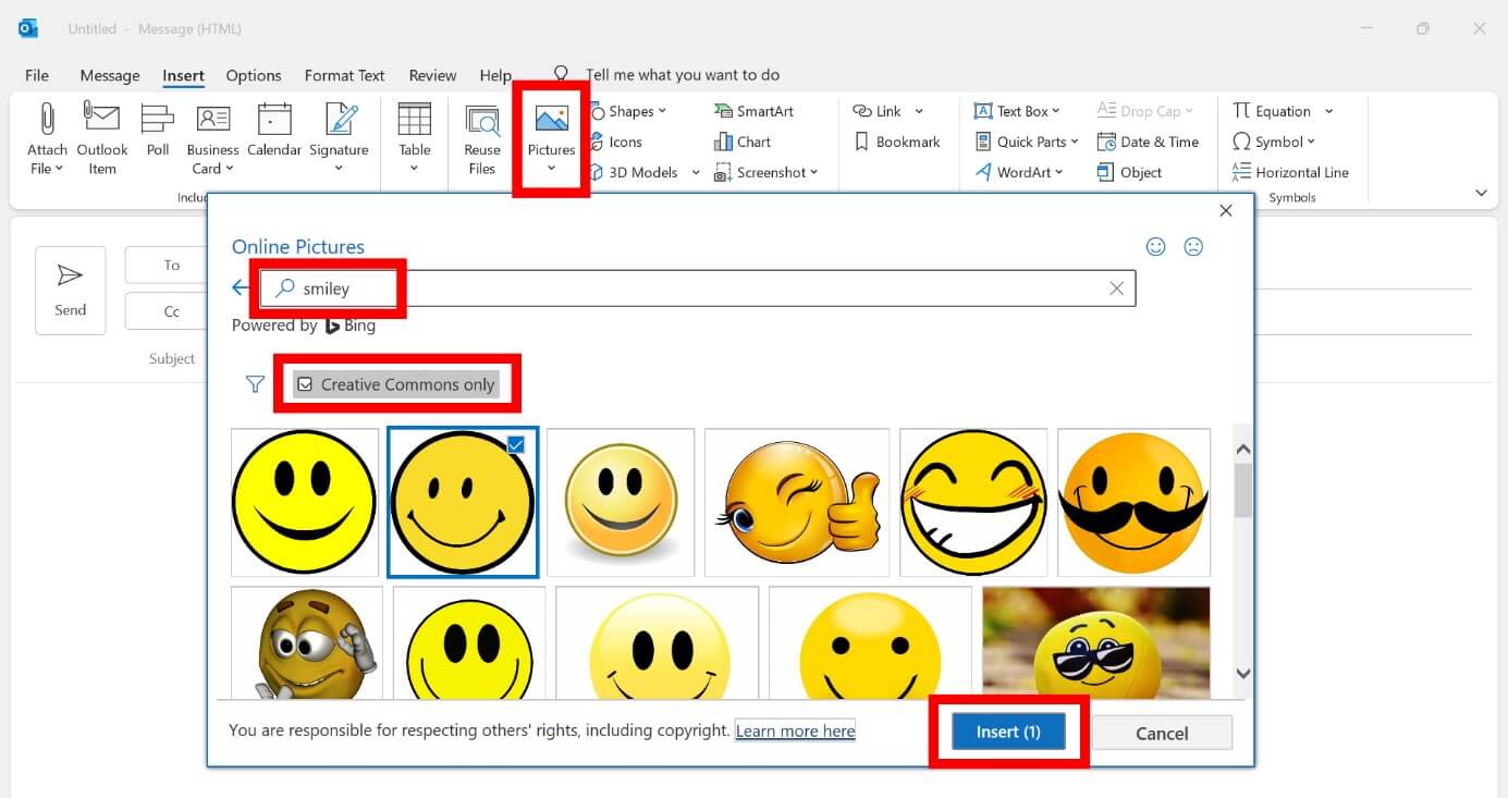 SCARICARE EMOTICON PER OUTLOOK