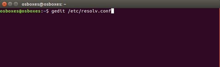 Terminale Ubuntu: comando per aprire resolv.conf