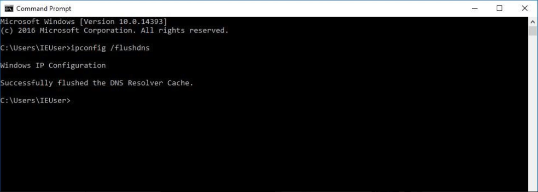 Windows 10: DNS flush tramite il prompt dei comandi