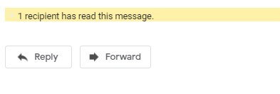 Risposta alla richiesta di conferma di lettura in Gmail