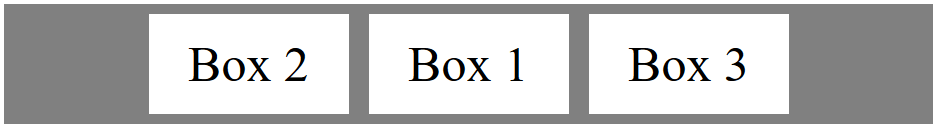Distribuzione singola di flexbox