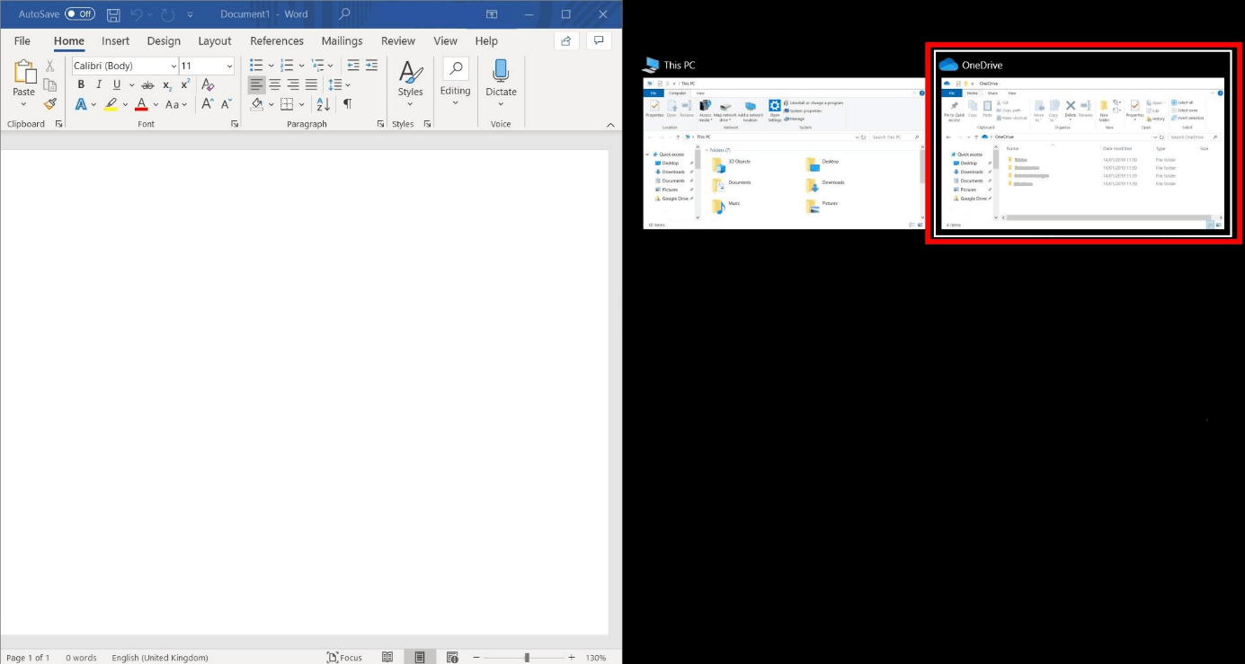 Dividere lo schermo con le shortcut di Windows 10