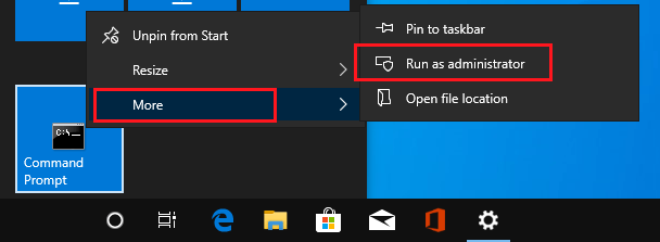Windows 10: eseguire il prompt dei comandi come amministratore