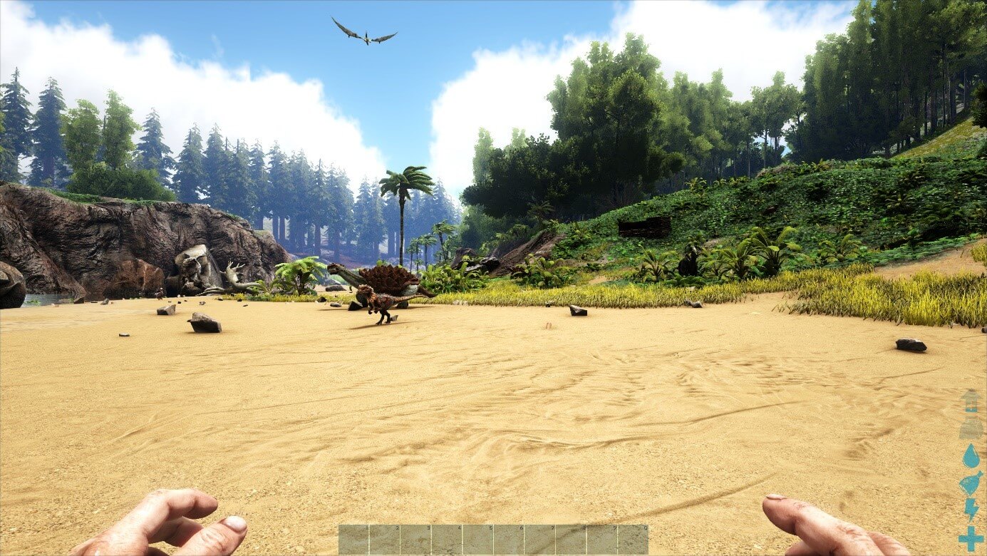 Screenshot del gioco ARK Survival Evolved