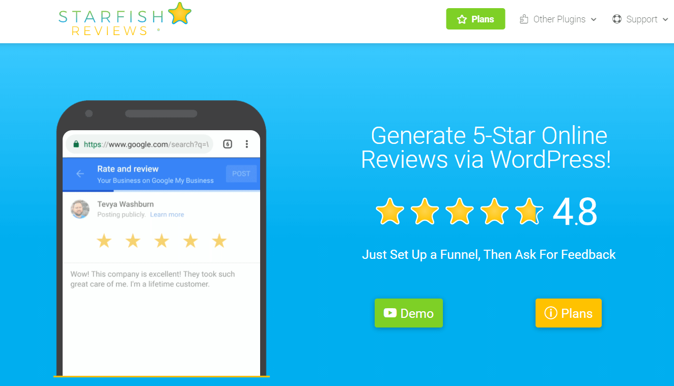 Con Starfish Reviews potete trarre il massimo dalle recensioni dei vostri clienti