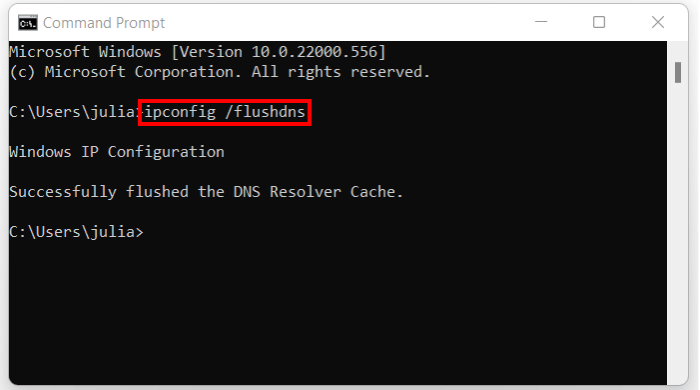 Windows 11: cancellare la cache DNS tramite il prompt dei comandi