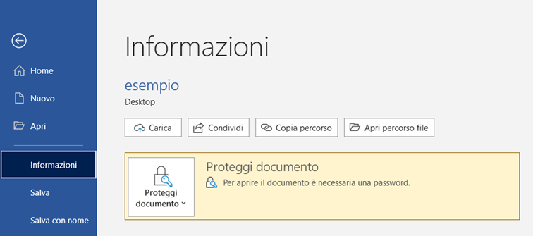 Per Avere Maggiori Informazioni Su Un File Possiamo Sproteggere un file Word con o senza password – Istruzioni - IONOS