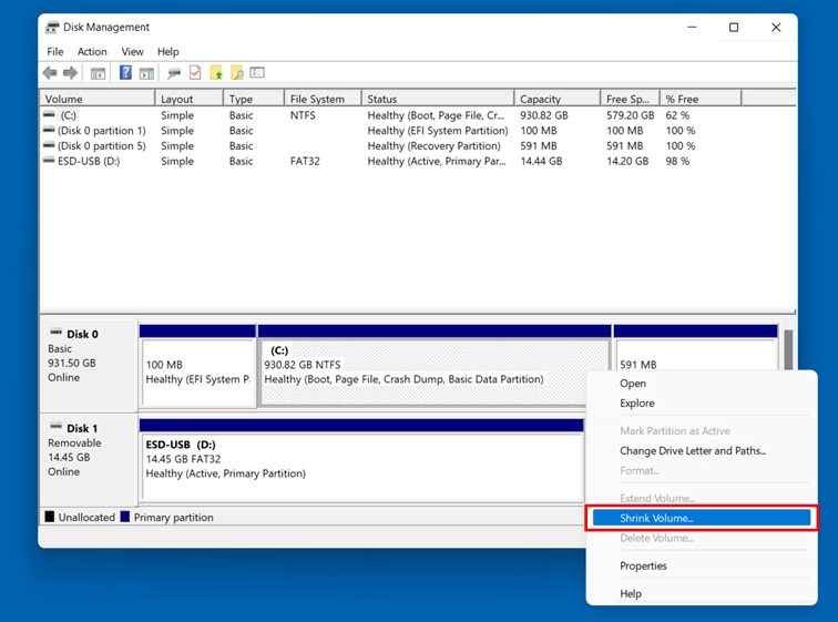 Riduci volume in Windows 11