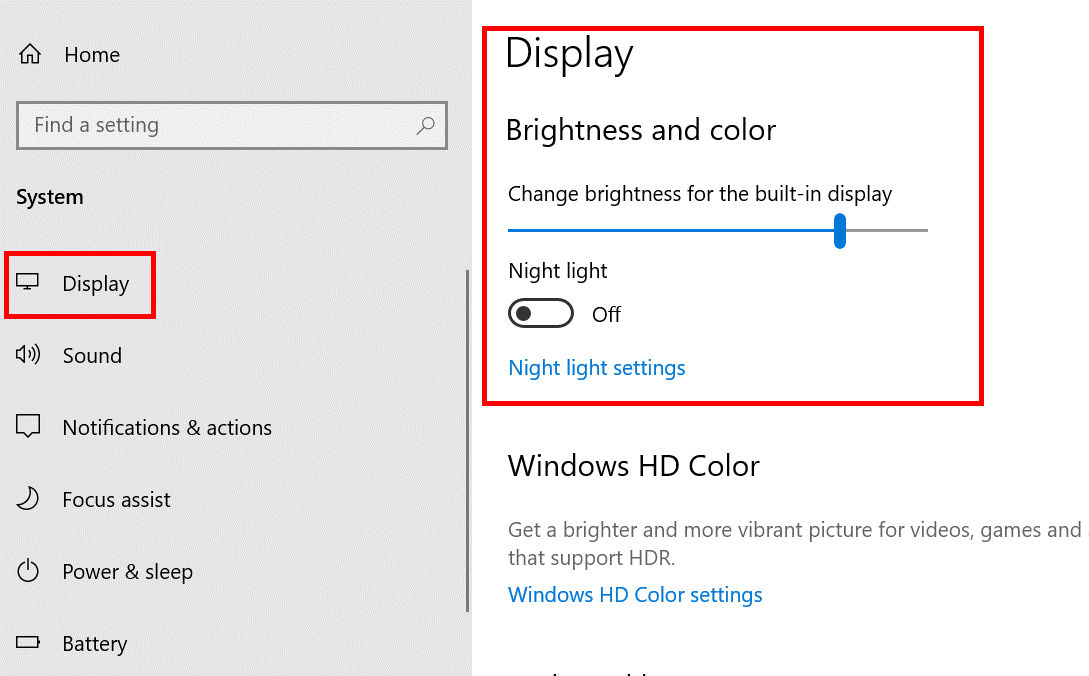 Windows 10: impostare la luminosità