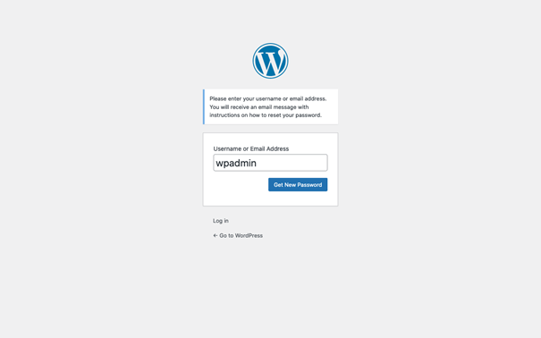 Quando la password di un utente registrato non viene digitata correttamente, l’accesso a WordPress viene negato.