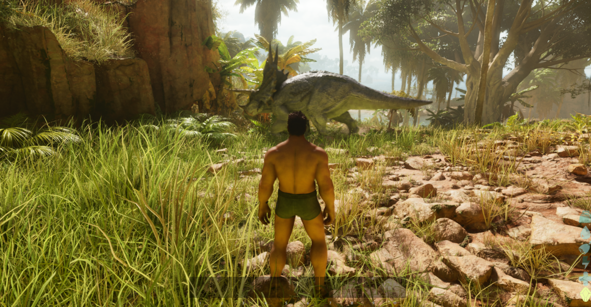 Schermata di gioco di ARK: Survival Ascended