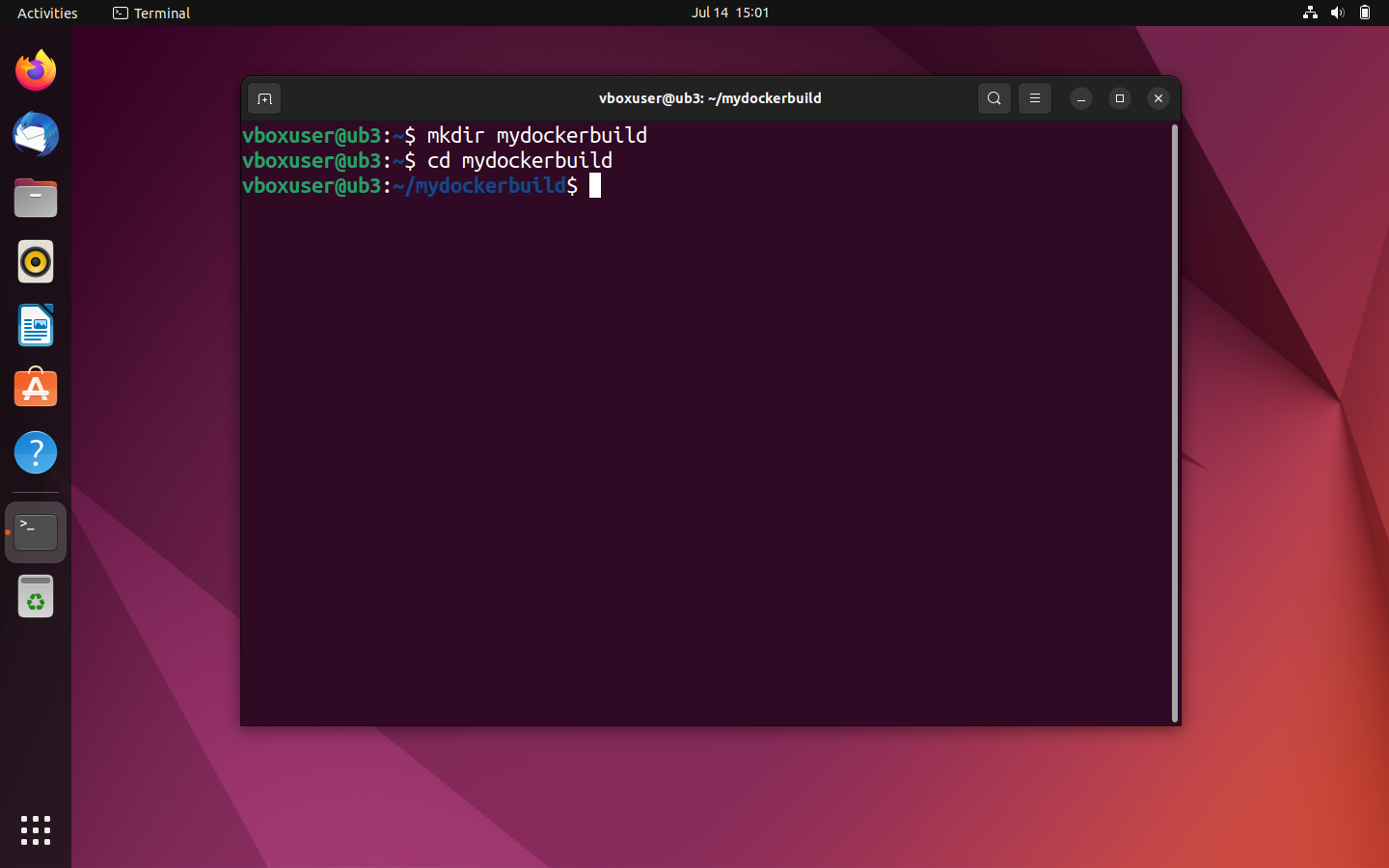 Terminale di Ubuntu: il comando cd