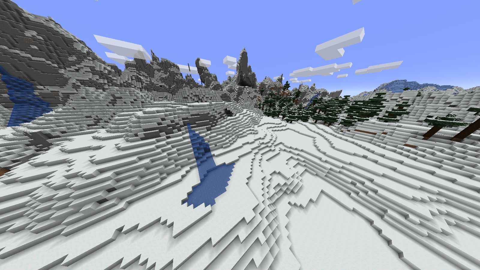 Screenshot del mondo di montagna -7649949940957896961 di Minecraft Screenshot del mondo di montagna -7649949940957896961 di Minecraft