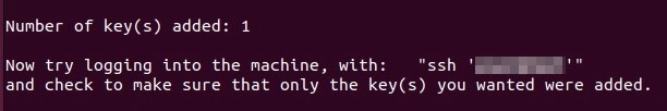 Chiave SSH in Ubuntu: trasmissione corretta al sistema di destinazione Chiave SSH in Ubuntu: trasmissione corretta al sistema di destinazione
