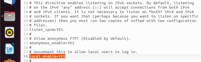 Server FTP su Ubuntu: configurazione die permessi degli utenti locali Immagine: Server FTP su Ubuntu: configurazione die permessi degli utenti locali