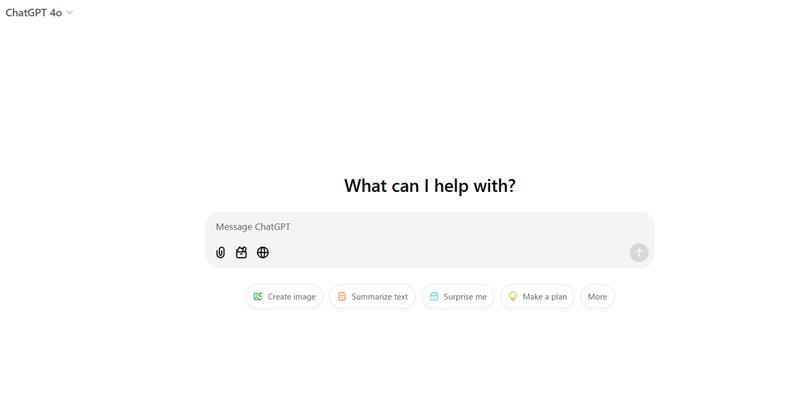 Screenshot dell’interfaccia utente di ChatGPT Immagine: Screenshot dell’interfaccia utente di ChatGPT