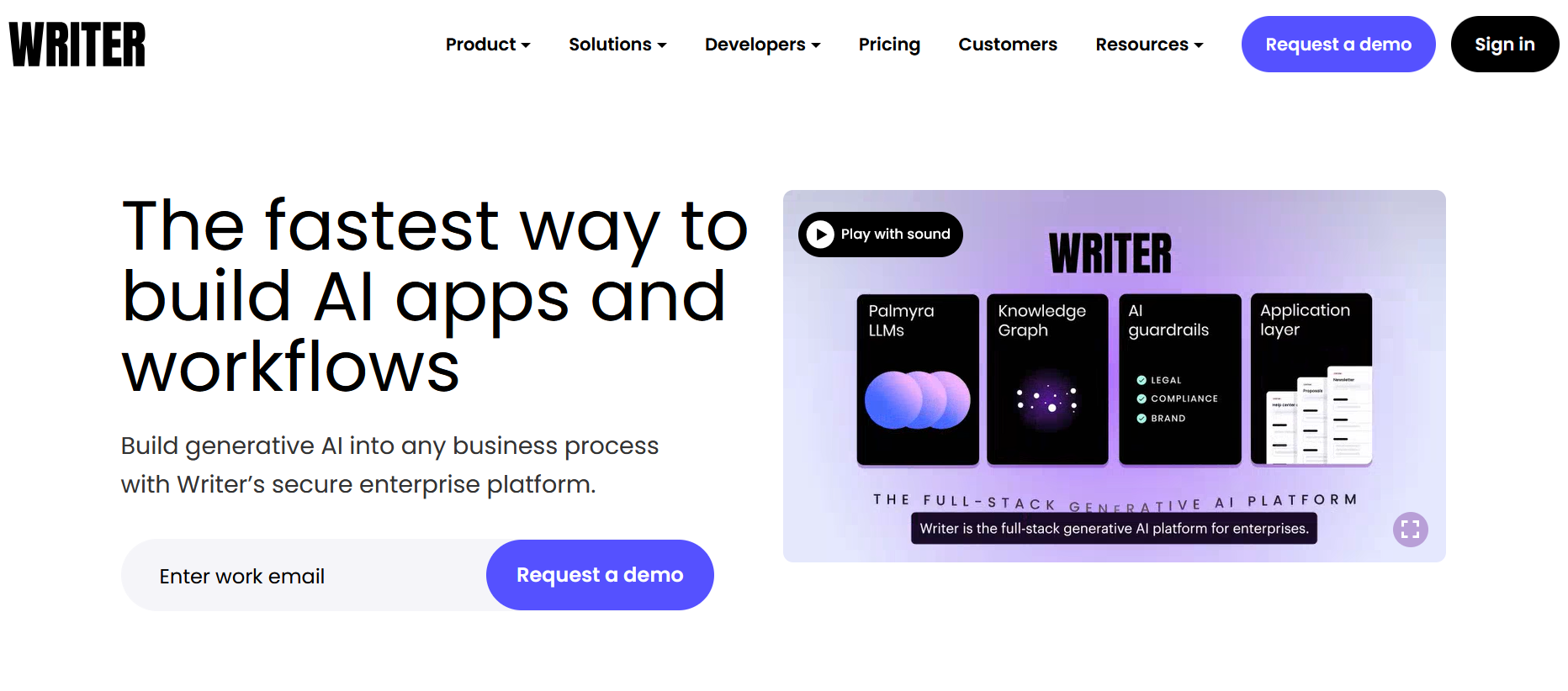 Screenshot del sito web di Writer Immagine: Screenshot del sito web di Writer