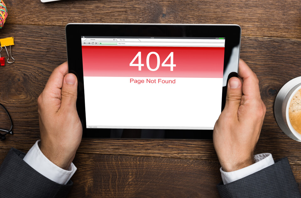Reindirizzare pagine di errore 404 su offerte alternative tramite codice 301