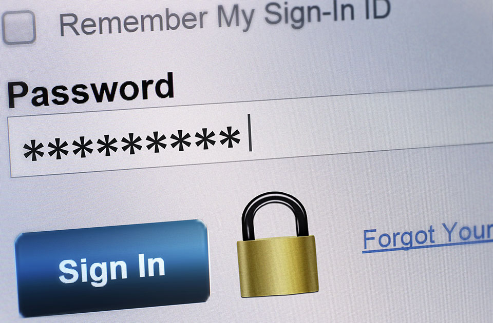 Errori comuni nella scelta della password