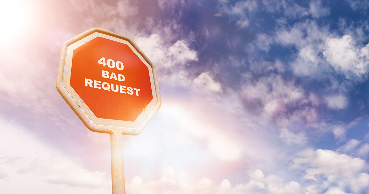 HTTP 400 Bad Request: spiegazione