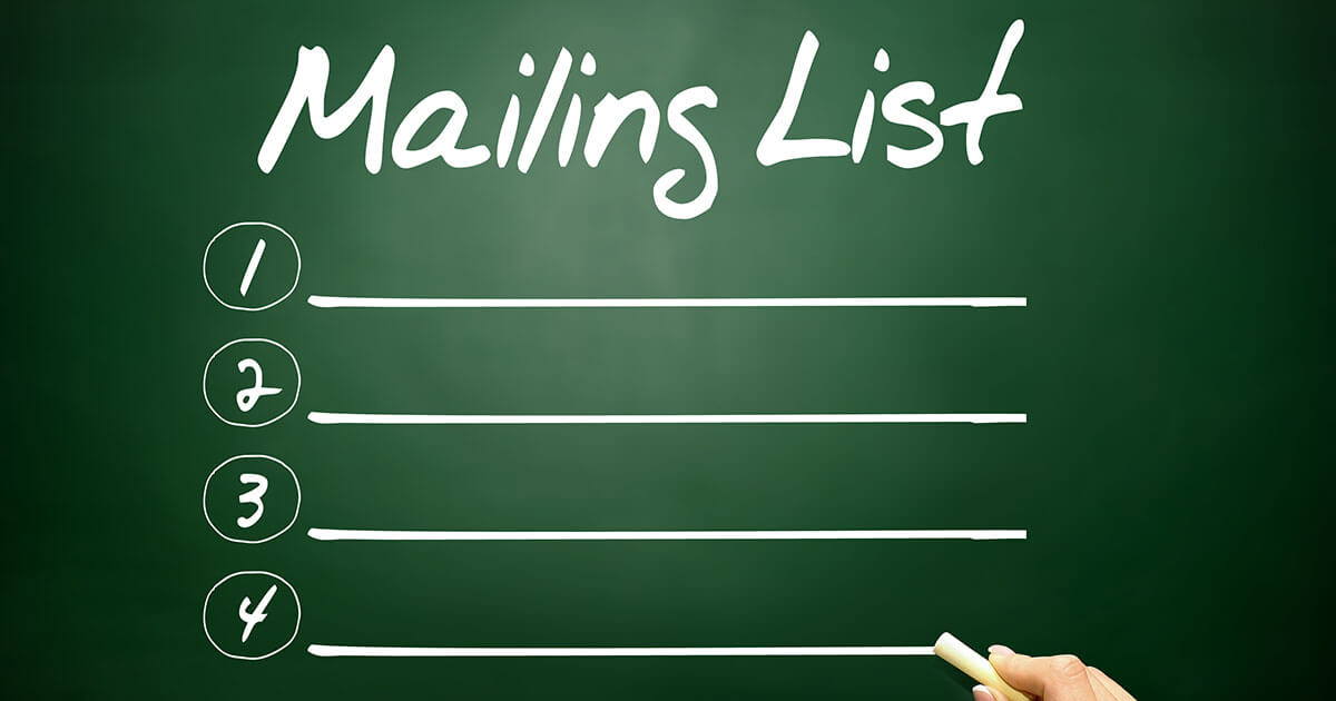 Creare una mailing list: ecco come fare