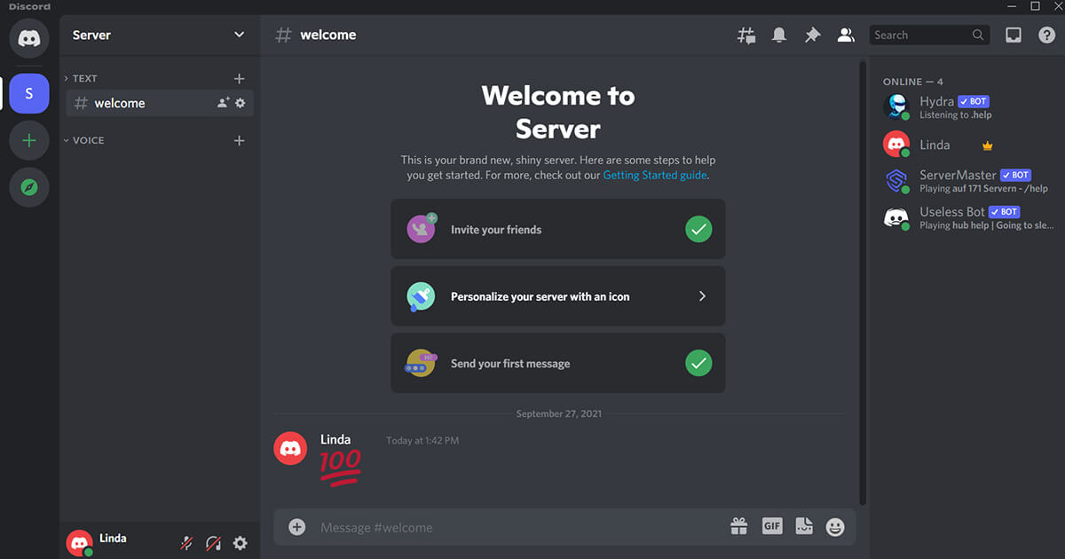 Come creare un server Discord