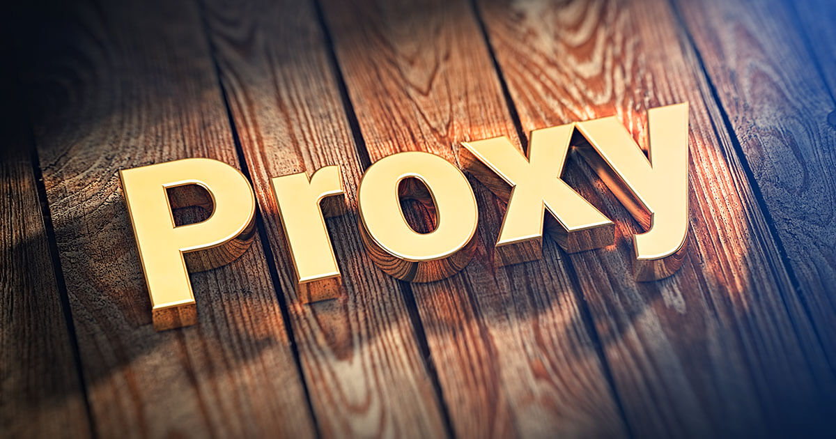 Configurare un server proxy su Windows