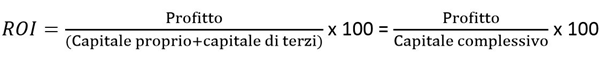 Applicazione della formula per il calcolo del ROI Immagine: Applicazione della formula per il calcolo del ROI
