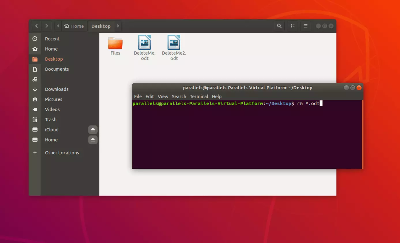 Immagine: Cancellare file con un’estensione specifica in Linux dal terminale