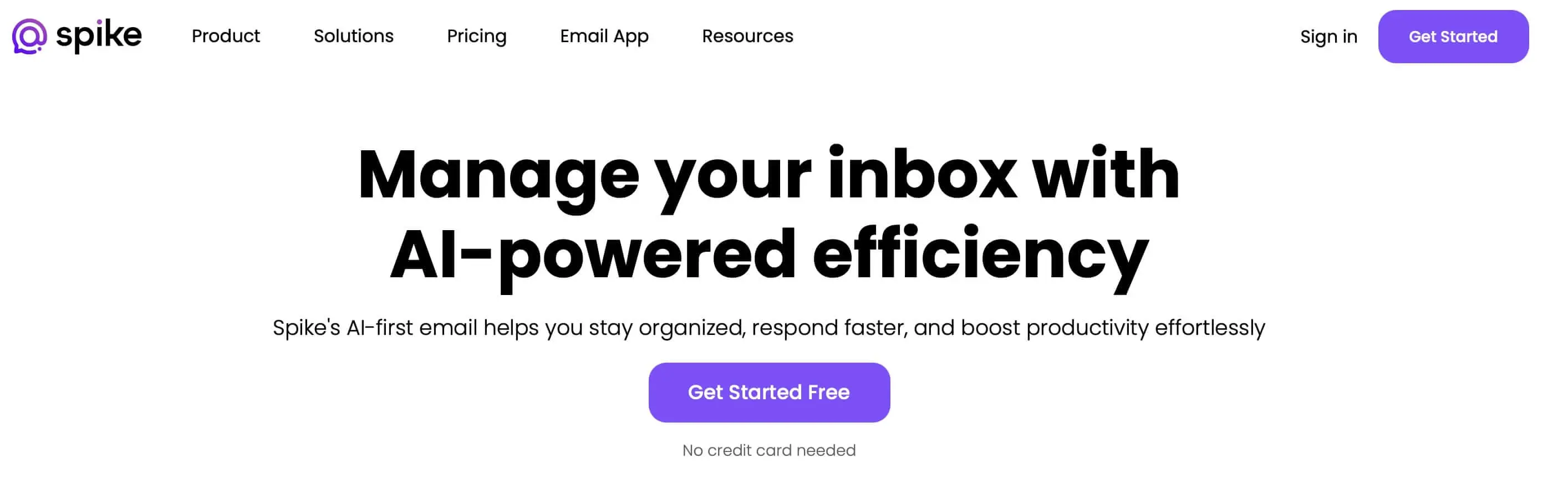 Immagine: Screenshot del sito di Spike