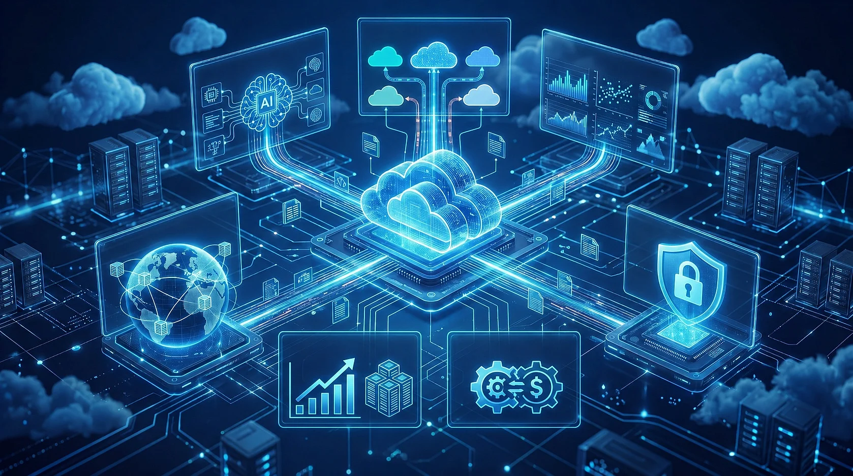 Immagine: I vantaggi del cloud computing