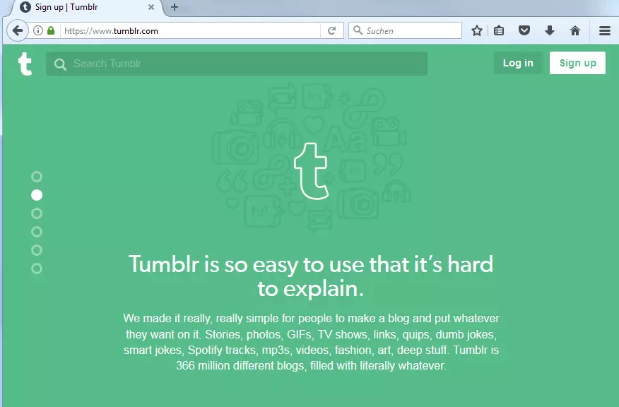 Creare un blog con Tumblr