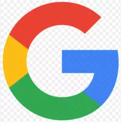 Screenshot della favicon di Google