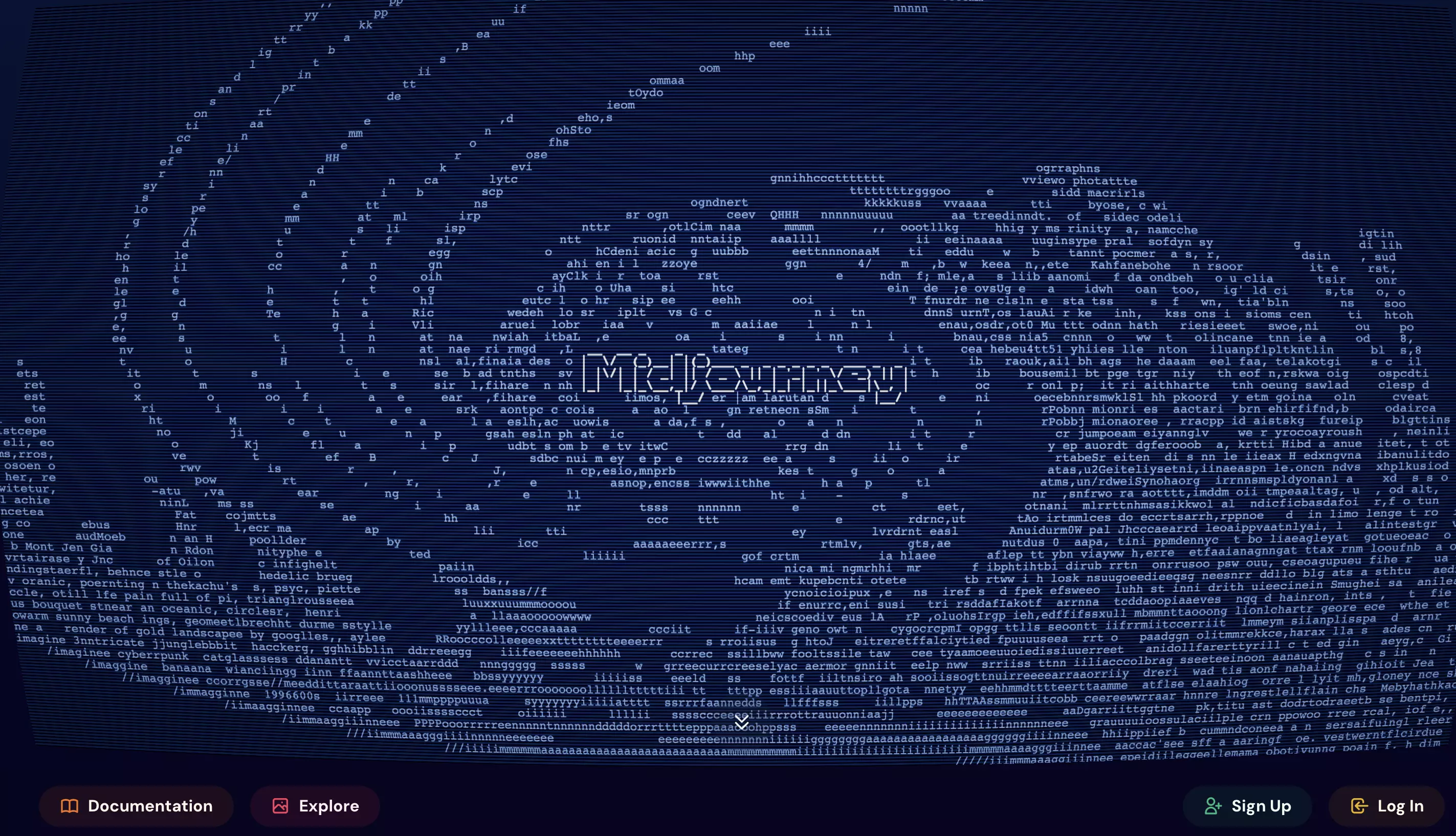 Screenshot del sito web di Midjourney Immagine: Screenshot del sito web di Midjourney