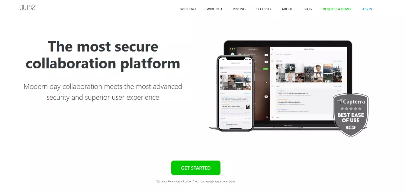 Sito web di Wire
