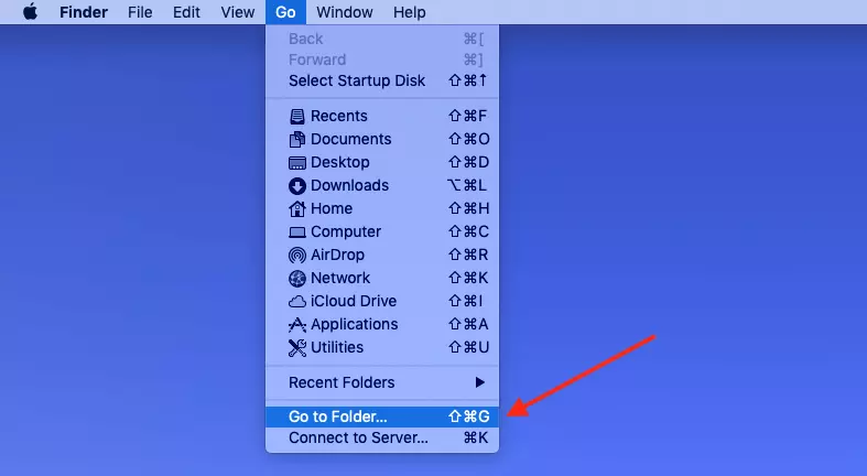 Immagine: Mac: installare font: cercare una cartella