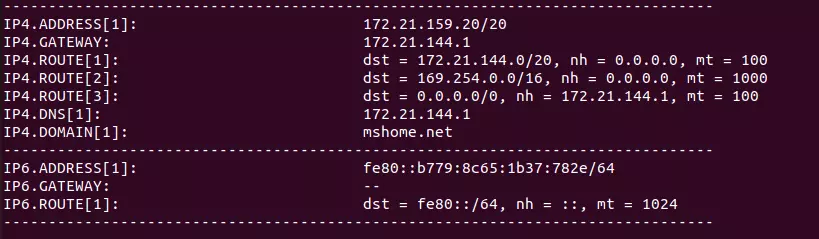 Immagine: Screenshot del NetworkManager su Debian