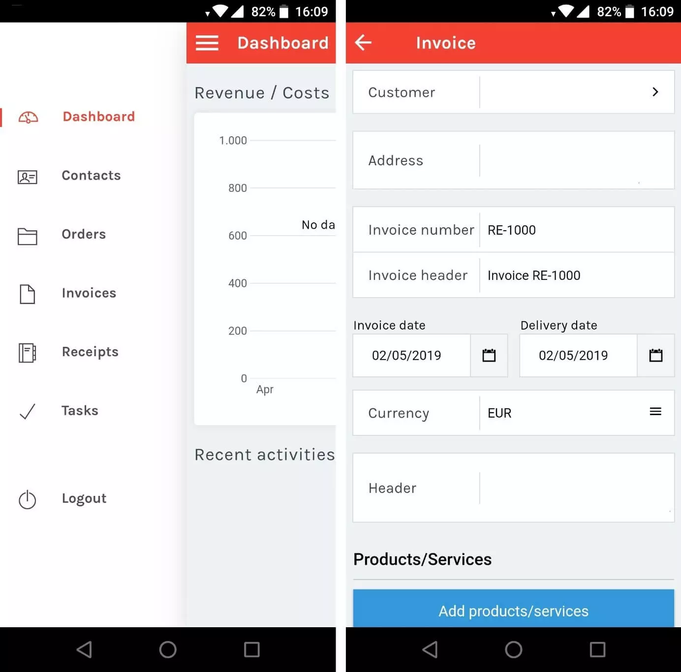 Immagine: sevdesk-panel-de-control-y-factura-para-android.jpg