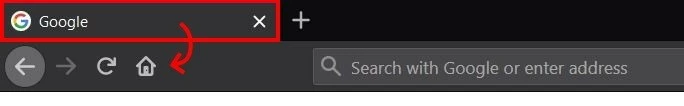 Firefox: impostare l’homepage utilizzando la barra degli strumenti