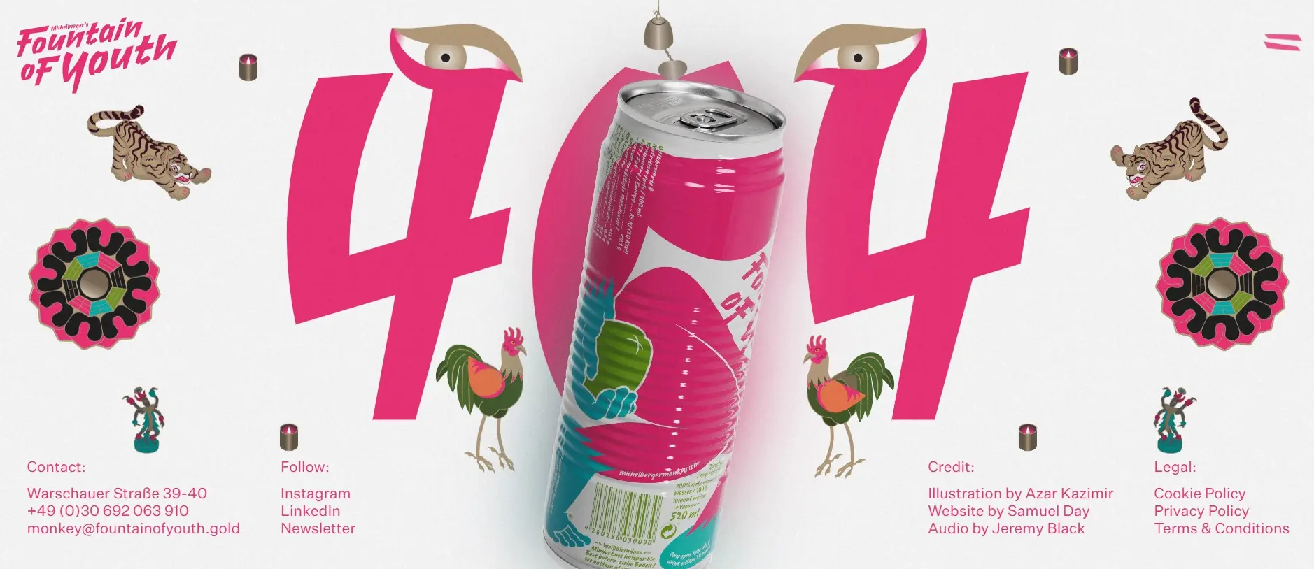 Pagina 404 di Fountain of Youth Immagine: Pagina 404 di Fountain of Youth