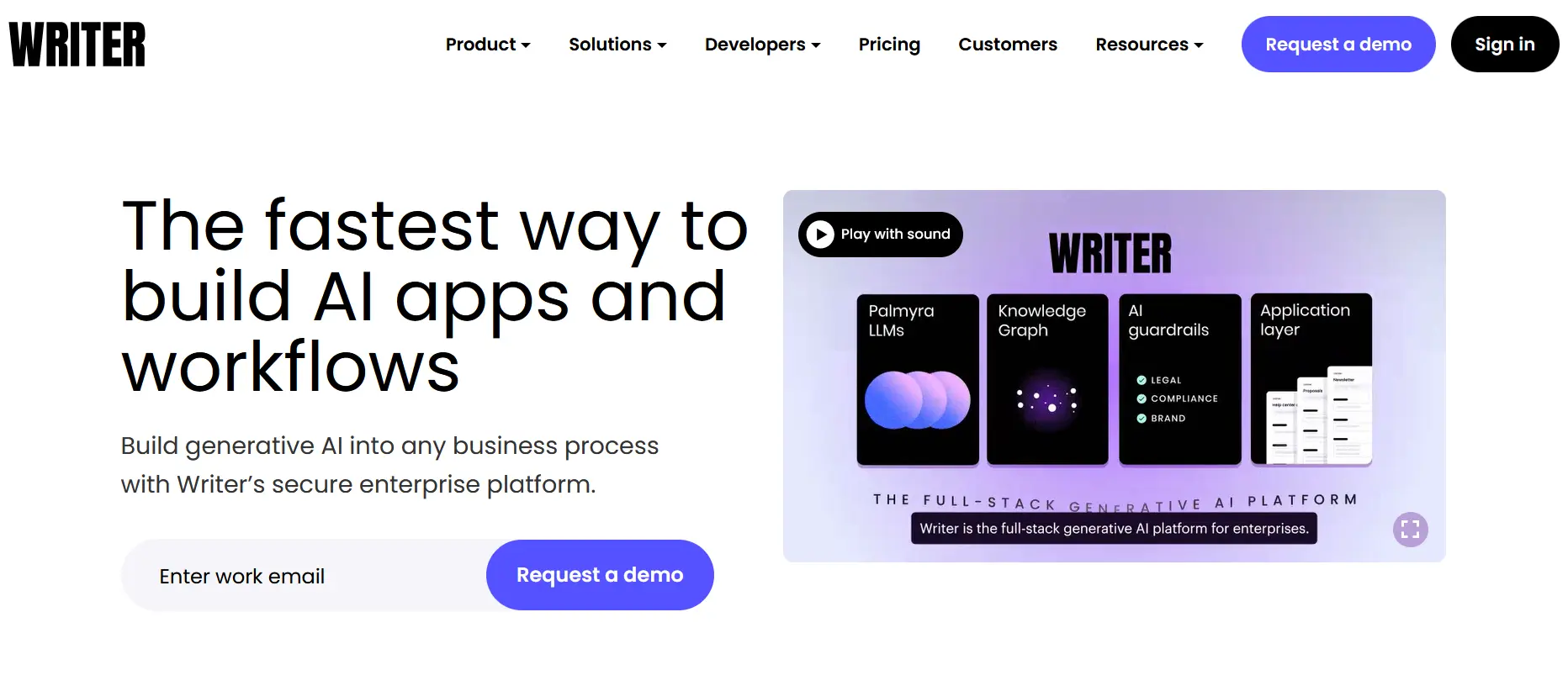 Screenshot del sito web di Writer Immagine: Screenshot del sito web di Writer