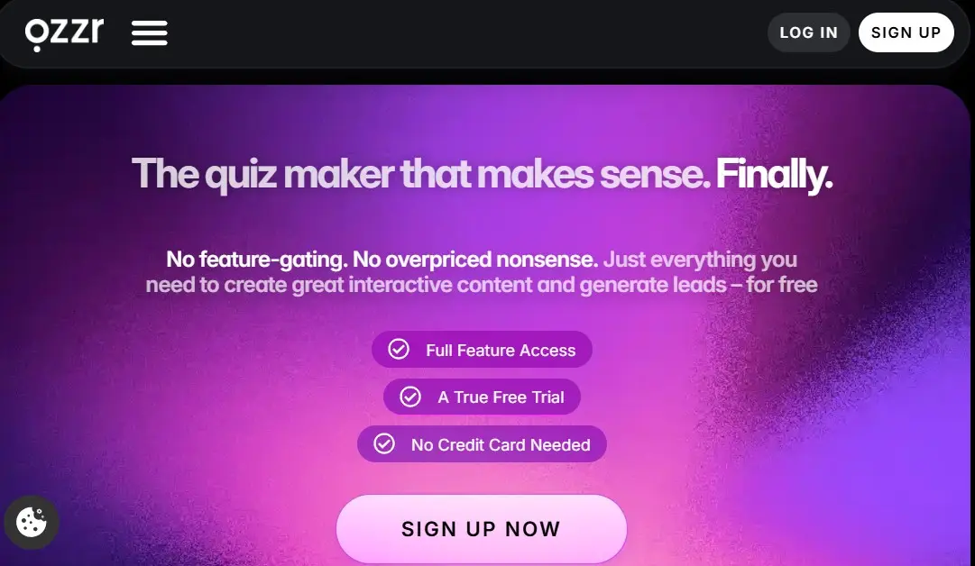 Immagine: Sito web di Qzzr