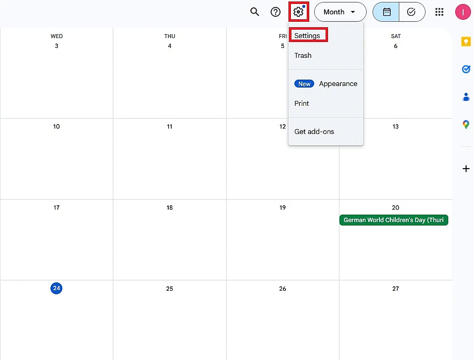 Importare un file ICS in Google Calendar Immagine: Importare un file ICS in Google Calendar