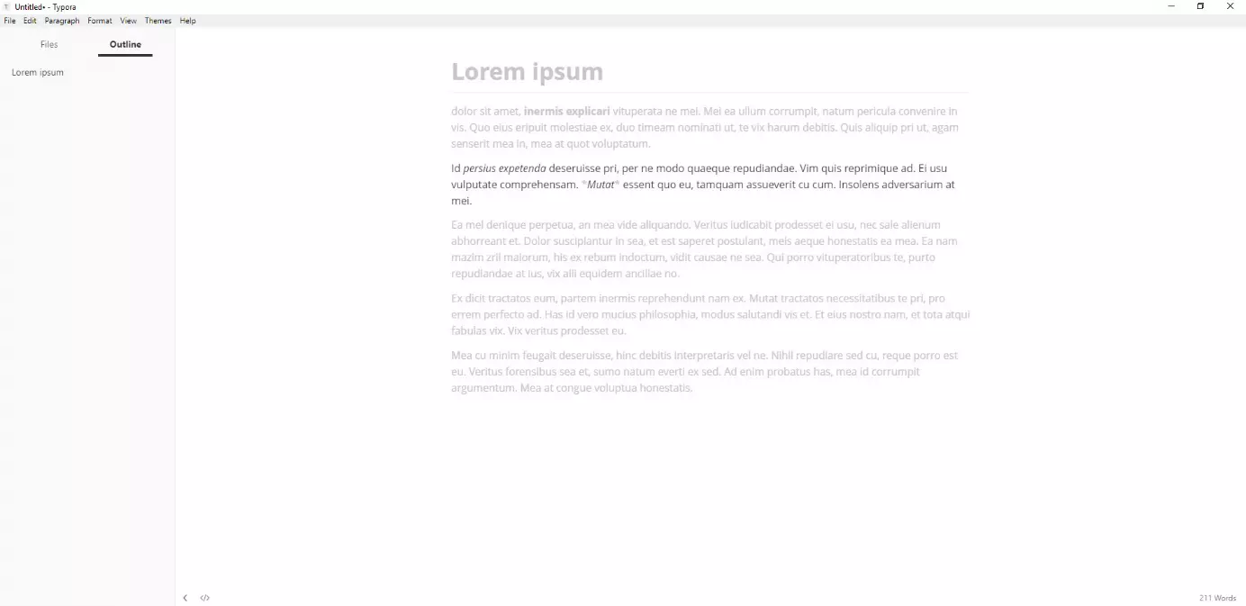 Immagine: Typora: Markdown editor per Linux, Mac e Windows