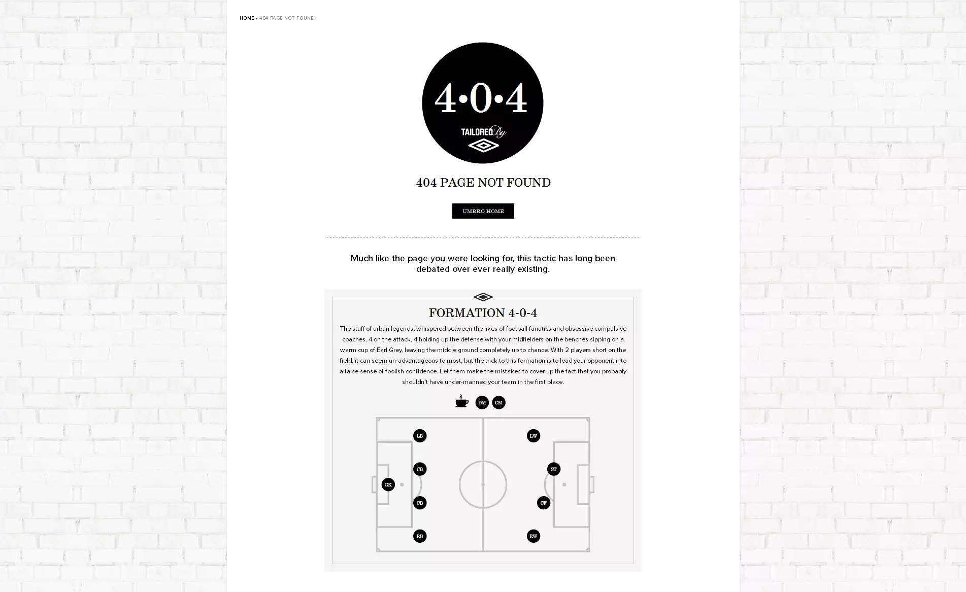 Immagine: Pagina 404 di Umbro